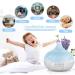 550ml Aroma Diffuser & Humidifier - Ultra-Quiet Essential Oil Diffuser for Bedroom Yoga Spa - BPA-Free 7 Color LED Lights - Buy Online on GoSupps.com