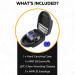 TradeSmart Couples Gifts - Shooting Ear & Eye Protection Set with Glasses & Case (Blue/Clear) - Buy Online on GoSupps.com