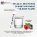 Bryan Nitriceuticals N.O. Beetz Nitric Oxide Fueled Energy Boost Supplement Hydration & Cellular Energy Production Enhancer Blend of Vitamins and Minerals (30 Servings) - Buy Online on GoSupps.com