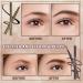 4PCS Eyebrow Pen and Eye Brow Stencil Kit Waterproof Eyebrow Tinting Kit with Dark Brown Eyebrow Pomade Dual-ended Eyebrow Pencil Black Eyeliner & 24 Eyebrow Stamp Stencils - Buy Online on GoSupps.com