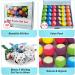 30 Pcs Bath Bomb Natural Organic Mini Bath Bombs Handmade with Rich Fizz - Best Birthday Gift for Kids/Women/Men Mother's Day 30 bath bombs - Buy Online on GoSupps.com
