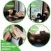 Backlaxx Fascia Roll Set - Antibacterial Cork Fascia Roller & Massage Balls for Spinal & Foot Relief | 4-Piece Set with Videos - International Shipping Available - Buy Online on GoSupps.com