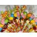 Bright Colour Sweet Candy Cones Sweets Party Bags Filled Bag Sweet Gift Cone x 12