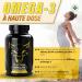 Omega 3 Fish Oil 2000mg - 700mg EPA and 500mg DHA Omega 3 per serving - Vitastrong Omega 3 with Vitamin E - Fish Oil Omega 3 High in Fatty Acids - Softgel No Return of Taste - Buy Online on GoSupps.com