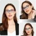 4 Pack Blue Light Blocking Reading Glasses for Men & Women - Fashionable Computer Eyewear with Spring Hinge 1.75 Magnification - Buy Online on GoSupps.com