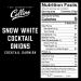 Collins Gourmet Snow White Cocktail Onions - Premium Garnish for Cocktails, Bloody Marys & More - 8oz Jar - Buy Online on GoSupps.com