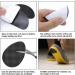 Molain Non-Slip Shoe Grips for Men and Women - 4 Pairs, Self-Adhesive Rubber Sole Protectors for High Heels, Noise Reduction, Cushion Pads - Black - Buy Online on GoSupps.com