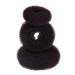 3 Pieces Bun Maker Set - Large Medium & Small Hair Knot Rings for Chignon - Brown Hair Accessories for Effortless Updos - Buy Online on GoSupps.com