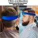 Hair Trimming Guide Blue Adjustable Hair Cut Guides Fade Guide Tool Neckline Shaving Template with 2 Hair Bands for Home Use Barber Shops Hair Salons Makeup Rooms - Buy Online on GoSupps.com