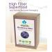 Organic Riceberry Rice - Purple Thai Black Jasmine Rice - High Fiber Superfood 900g - Buy Online on GoSupps.com