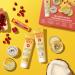 Burt's Bees Valentine's Day Gifts Ideas Tips and Toes Kit 6 Travel Size Products - Pomegranate Moisturizing Lip Balm 2 Hand Creams Foot Cream Cuticle Cream and Hand Salve Tips & Toes Set 6 Count - Buy Online on GoSupps.com