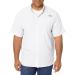 Columbia Men's PFG Tamiami Ii UPF 40 Short Sleeve Fishing Shirt White Large