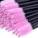 Disposable Eyelash Brushes - 200 Pack in Pink & Purple | Best for Makeup & Beauty - International Shipping - Buy Online on GoSupps.com