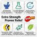 Stopain Pain Relief Gel 4oz (2 Pack) - USA Made Max Strength Fast Acting Relief for Arthritis & Sciatica with MSM Glucosamine Menthol - HSA/FSA Approved - Buy Online on GoSupps.com
