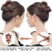 RC Roche 6-Piece Elegant Stab Beak Haircap Set - Medium Brown Hair Accessories for Secure Styling - Buy Online on GoSupps.com