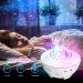 Galaxy Projector Star Light with Bluetooth Speaker - LED Night Light for Kids & Adults - Timer & Ocean Wave Effects - Birthday Gift - Home Room Decor (White) - Buy Online on GoSupps.com