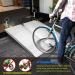 Ruedamann Aluminum Folding Threshold Ramp 600lb Capacity | Anti-Skid Pad | Webbing Handle | for Wheelchairs, Steps, Curbs | 36L x 28.7W - Buy Online on GoSupps.com