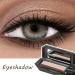 Buy 2 Colors Eyeshadow Palette - Waterproof Long-Lasting & Highly Pigmented Makeup with Sponge Brush | International Shipping Available - Buy Online on GoSupps.com