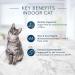 Blue Buffalo Indoor Health Natural Adult Dry Cat Food Chicken And Brown Rice 3.1kg bag - Medium Bag kibble - Buy Online on GoSupps.com