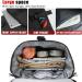 MIYCOO Black 42L Gym Bag - Sports Duffle with Shoe Compartment for Men & Women - Buy Online on GoSupps.com