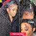 30 Deep Wave Lace Front Wig Human Hair - 13x6 Curly Wigs for Black Women - Buy Online on GoSupps.com