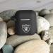 Game Time Las Vegas Raiders Silicone Watch Band and Case Cover Combo Package Compatible with Apple Watch and AirPods Gen 1 & 2 Black/Black 42/44/45mm - Buy Online on GoSupps.com