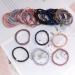 LAPOHI 30 Pcs Boho Style Hair Ties for Women and Girls - Elastic Ponytail Holders in Morandi Color Palette - Buy Online on GoSupps.com