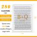 280 PC Individual Eyelashes Set - 10D Mix for Beginners | Lash Clusters & Extensions for Home Use - Buy Online on GoSupps.com