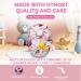 Bassinet New Baby Girl Gift Set  Baby Layette Set with 17-Piece Unique New Baby Essentials for Expecting Moms and New Parents  Pink - Nikkis Gift Baskets - Buy Online on GoSupps.com