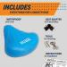 Bikeroo Oversized Bike Seat for Peloton & Road Bikes - Wide Cushion Saddle Replacement for Men & Women - Indoor Comfort (Elastomer Springs) - Buy Online on GoSupps.com