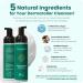 Buy Gin Amber Beauty Natural Foaming Skin Cleanser | Gentle & Effective Skin Care for All Skin Types | International Shipping Available - Buy Online on GoSupps.com