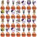 40Pcs Nightmare Before Christmas Baby Shower Cupcake Toppers Nightmare Before Christmas Cupcake Decorations Nightmare Before Christmas Baby Shower Decorations Nightmare Before Christmas Halloween Black