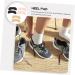 FRCOLOR 3 Pairs Heel Wear Pads - Anti-Slip Cushions for High Heels | Ladies Shoe Grips & Back Liners | Non-Slip Insole - Assorted Colors - Buy Online on GoSupps.com