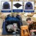 POP 'N GO Pet Playpen - Portable 39 x 33 Dog & Cat Tent Navy | Indoor/Outdoor Pen for Small, Medium, Large Pets - Buy Online on GoSupps.com