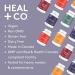 HEAL + CO. Elderberry Complex | Elderberry Garlic Echinacea Vitamin C & Zinc | Immune Support Supplement | 120 Capsules - Buy Online on GoSupps.com