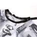 Borogo Waterproof Hair Styling Cape - Professional Haircut Gown with Snap Closure - White - Buy Online on GoSupps.com