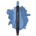Cream Eyeshadow Stick - No Crease Glitter Shimmer Blue Purple Eye shadow Stick with Soft Brush Rotatable Eye Brightener Pencil Crayon Long Lasting Waterproof Metallic Eye Makeup Pen for Women-#10 10#