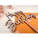 DekoHaus Wooden Cake Topper Happy Birthday Cake Decoration - Buy Online on GoSupps.com