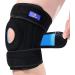 ABYON Knee Brace Knee Support for Men Women with Side Stabilizers and Adjustable Straps Open Patella Support for Arthritis Tendonitis Meniscus Tears Joint Pain Relief (Size XL) X-Large