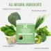 K Nutri Supergreens 30 Servings Organic Superfood Powder - Fruit & Vegetable Blend for Detox, Immunity, Energy & Gut Health - Naturally Flavored - Greens Supplement - Buy Online on GoSupps.com