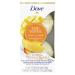 Dove Glowing Care Bath Bombs to pamper and indulge Mango & Almond Scent bath and body product with 100% skin natural nourishers 79 g 2 ct