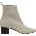 CUSHIONAIRE Women's Neely Stretch Bootie | Memory Foam | Wide Widths Available | Ivory 6.5 Wide - Buy Online on GoSupps.com