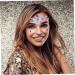 6PCS Face Gems for Festivals Gemstone Face Jewels Glitter Face Stickers Not Easy to Fall Off Face Temporary Tattoos for Music Festival Holiday Party - Buy Online on GoSupps.com