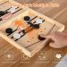 Large Sling Puck Game | Foosball Winner Board Game | Wooden Hockey Table - Fast Paced Slingshot Game | Rapid Sling Table Battle Speed String Game for Kids & Adults | Family Party Fun - Large Size - Buy Online on GoSupps.com