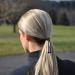Pulleez Sliding Ponytail Holder Set of 2 - Acrylic Charms - Black/Brown Elastic Hair Ties - Buy Online on GoSupps.com