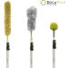 DocaPole 20-Foot Dusting Kit with 5-12 Ft Extension Pole - 4 Piece Set for High-Reach Cleaning - Includes 3 Duster Attachments for Cobwebs, Ceiling Fans, and More - Buy Online on GoSupps.com