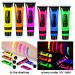 Teekerwan 6 PCs Glow in the Dark Face & Body Paint Set - UV Blacklight Neon Fluorescent Easily Cleanable Perfect for Parties & Events - Buy Online on GoSupps.com
