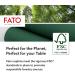 FATO Disposable Paper Napkins - Soft & Fluffy 40 Pack 38x38cm 4-Folded 2-Layer Red 100% Cellulose FSC Certified - Ideal for Parties & Events - Buy Online on GoSupps.com