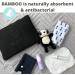 Mama Designs Bamboo Reusable Baby Wipes - 10 Pack | Eco-Friendly & Antibacterial Baby Cloths for Delicate Skin - Buy Online on GoSupps.com