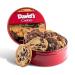 David's Cookies Assorted Fresh-Baked Decadent Cookie Gift Basket Tin  Luscious Large Cookies No Added Preservatives 4 oz./ each All-Natural Cookies  Ideal Gift for Corporate Birthday Fathers Mothers Day Get Well and Oth